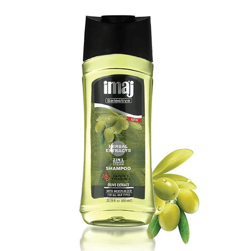 Combo dầu gội 2 in 1 và sữa tắm thảo dược imaj - Olive - Hàng chính hãng