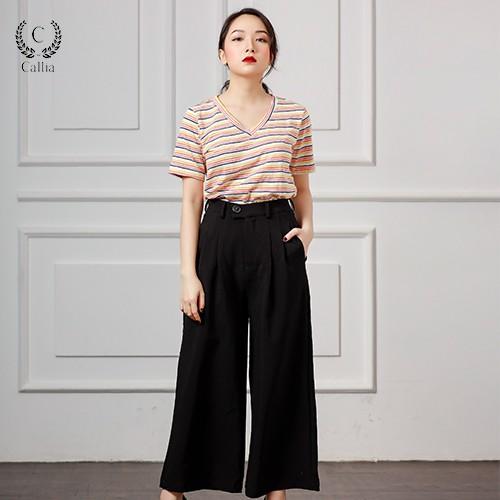 Quần dài nữ Callia ống rộng Kiko