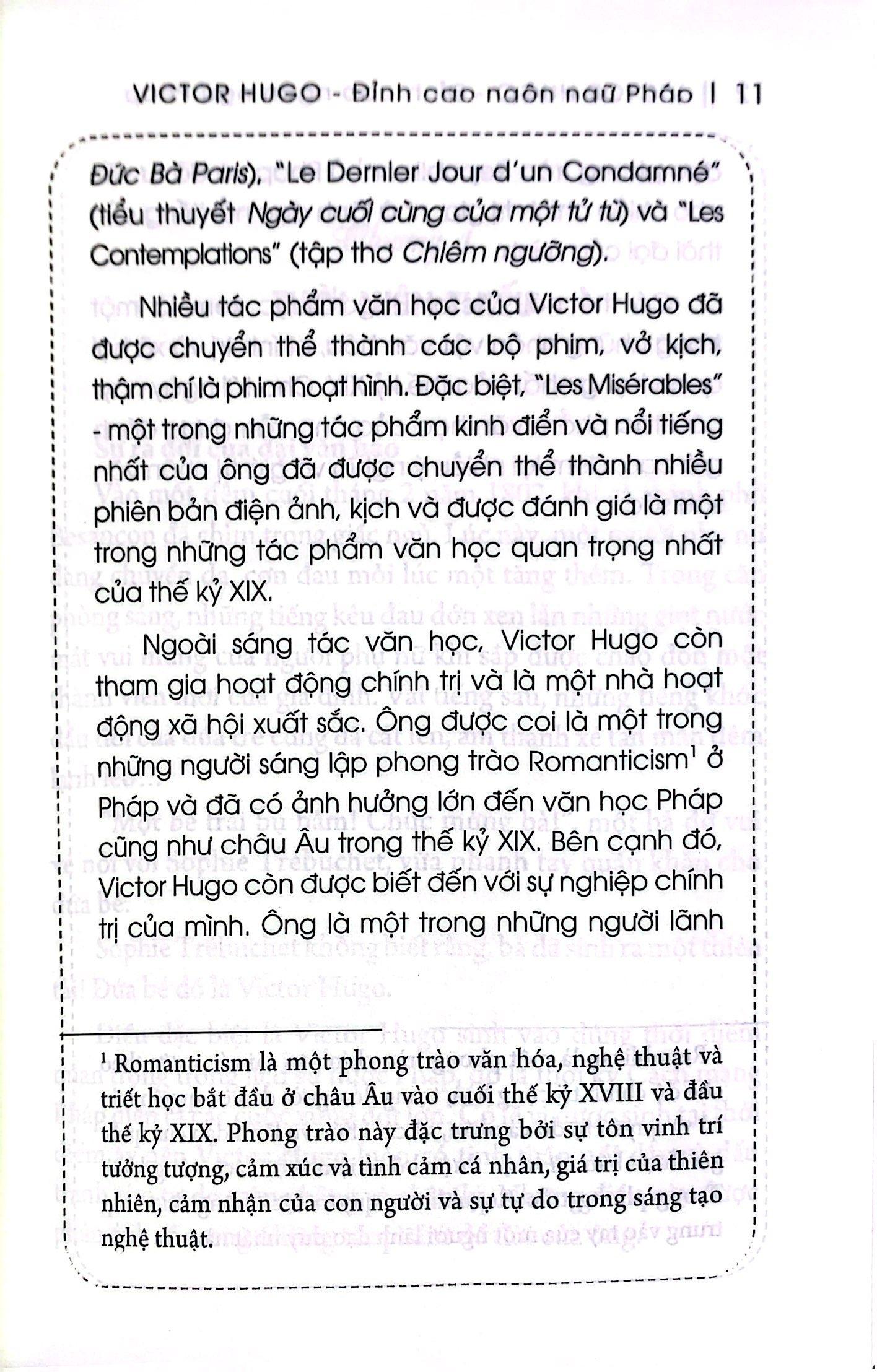 Kể Chuyện Thiên Tài Nổi Tiếng - Victor Hugo - Đỉnh Cao Ngôn Ngữ Pháp