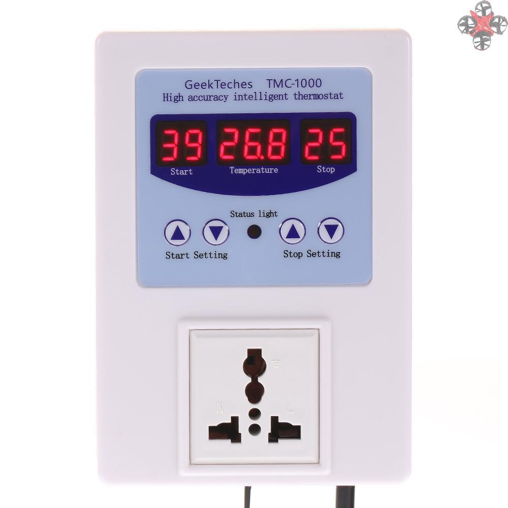 Công Tắc Điều Khiển Nhiệt Độ Thông Minh Ac110-240V 10a