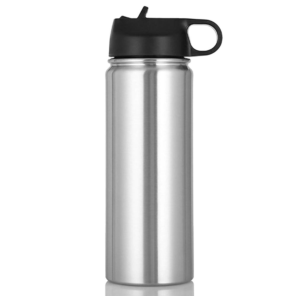 Portable Lifting Sports Water Bottle Vacuum Insulated Stainless Steel Double Wall with Leakproof Lids