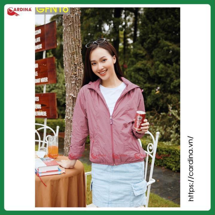 Áo Gió Nữ 2 Lớp Lót Lưới cao cấp Cản Gió Chống Nước - Kèm Túi Đựng Siêu Gọn Nhẹ