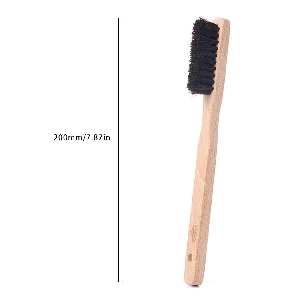 Cọ Vệ Sinh Rửa Mâm Xe cán gỗ Size L SGGD034