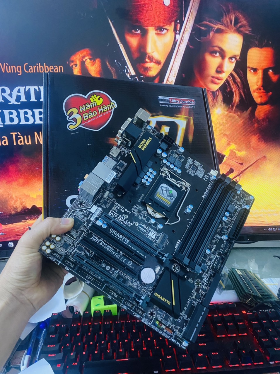 Bo Mạch Chủ (Mainboard) Gigabyte H170M-D3H (RAMDDR3)- HÀNG CHÍNH HÃNG