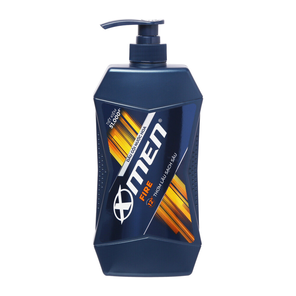 Dầu Gội Nước Hoa X-Men Fire Active Thơm Mạnh Mẽ 650G