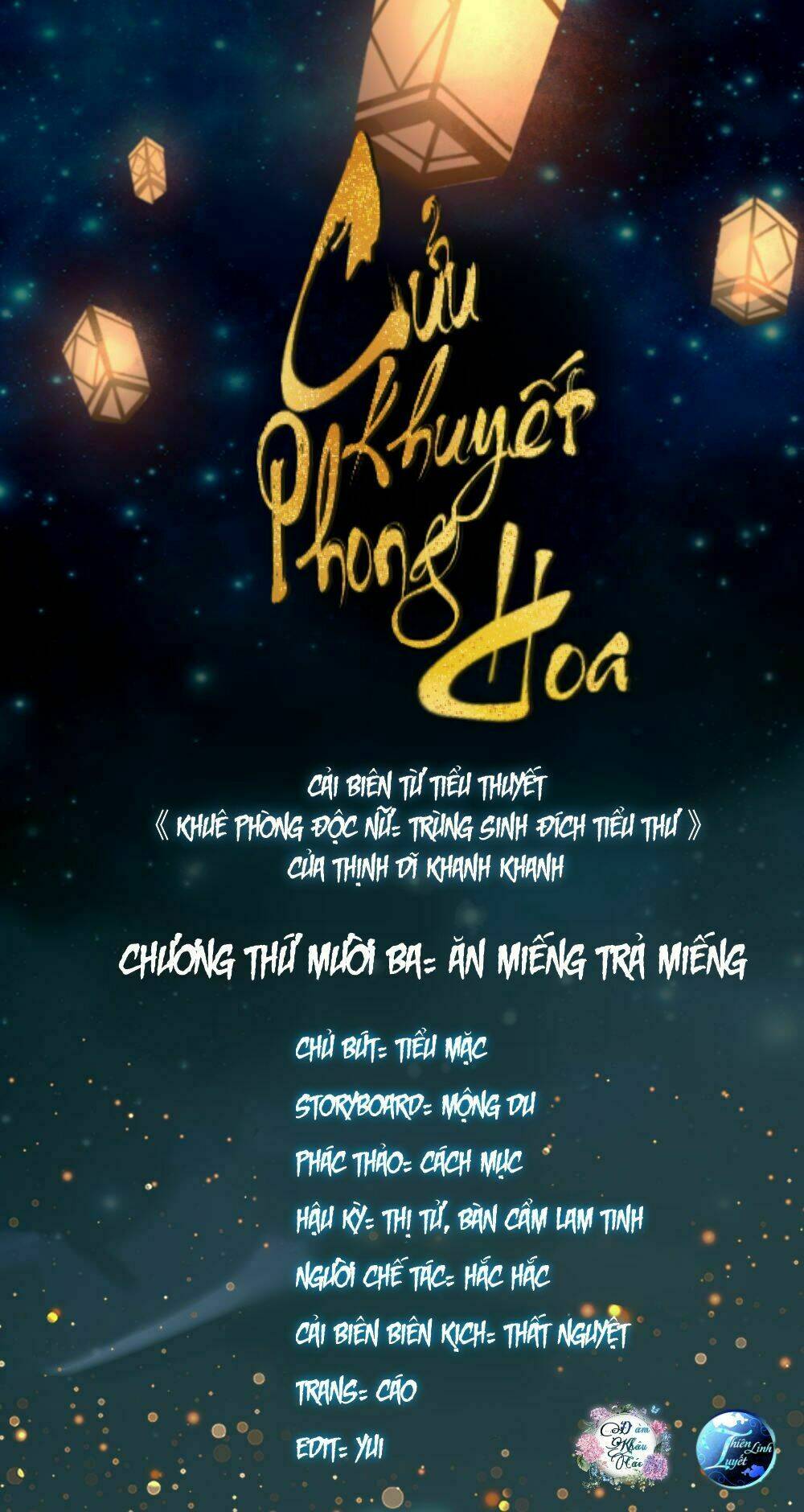 cửu khuyết phong hoa chapter 13 1