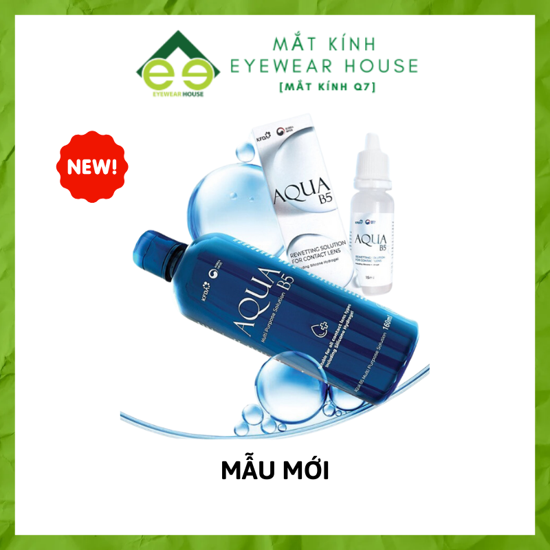 Nước ngâm lens Aqua 160ml
