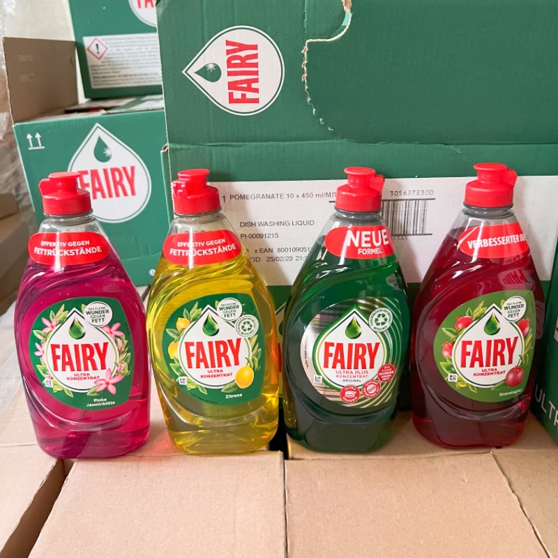 Nước rửa chén, bát đậm đặc Fairy Ultra Konzentrat Đức 450ml