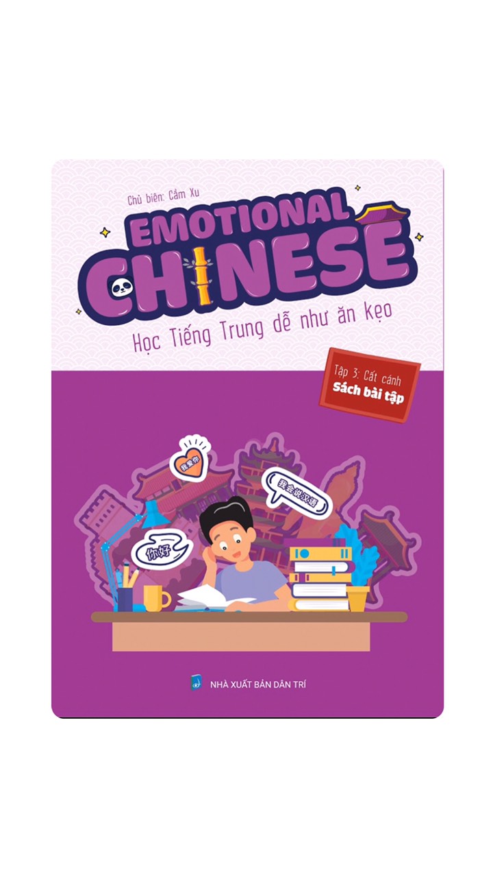 Combo trọn bộ Emotional Chinese Tiếng Trung Cảm Xúc - Phát âm, Khởi động, Tăng tốc, Cất cánh