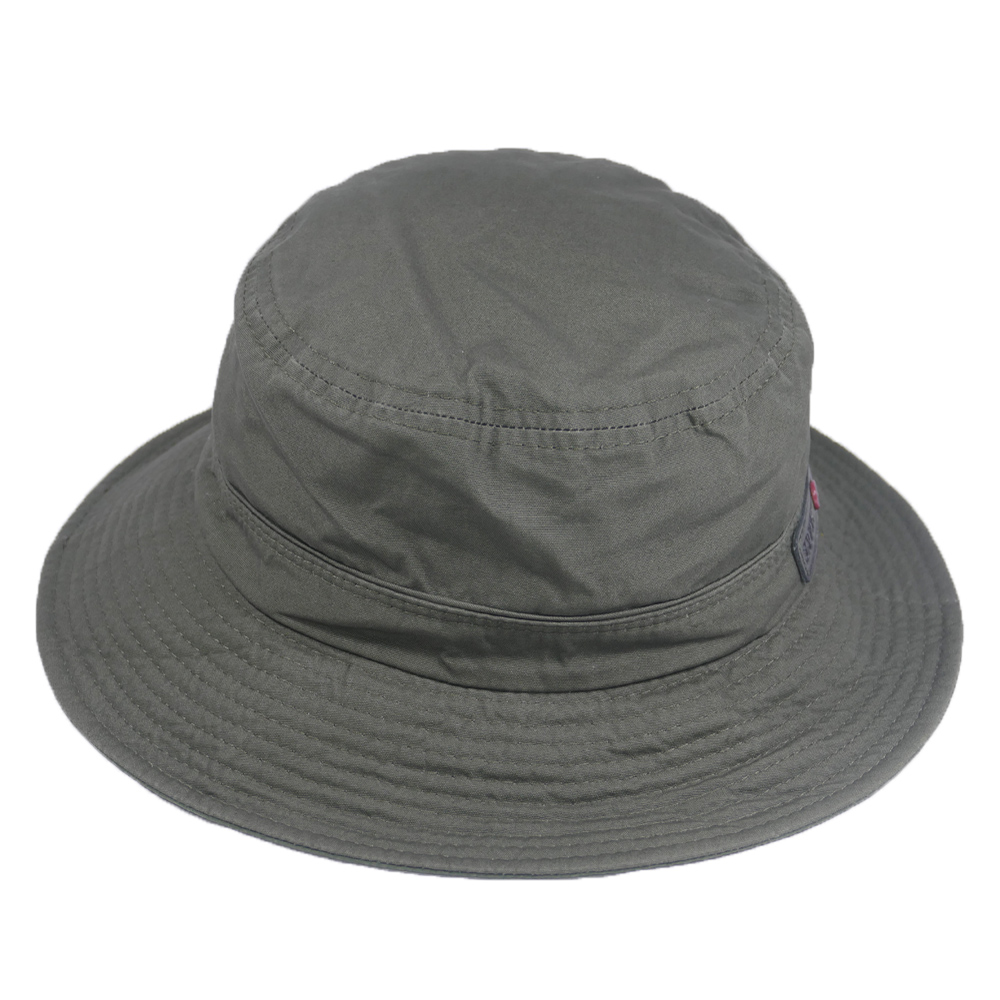 Nón tai bèo xịn vành rộng 6 cm với mặt da in mecca jeans chất liệu vải kaki cao cấp