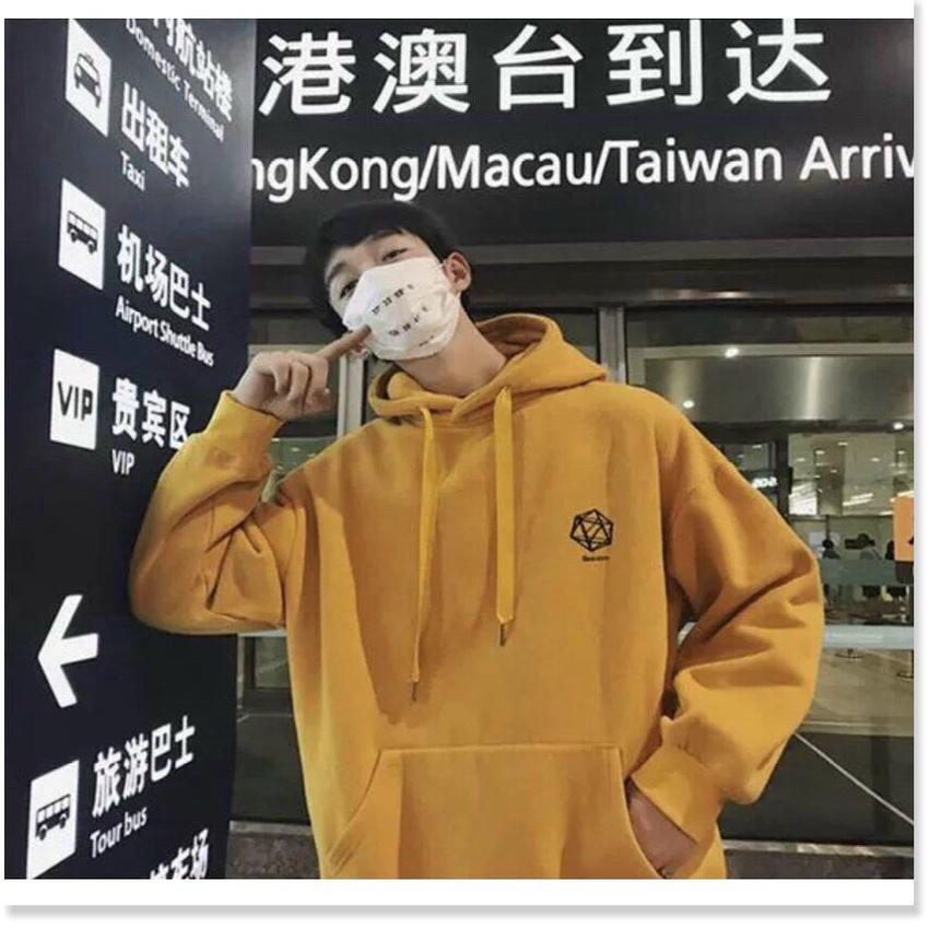 ÁO KHOÁC NỈ HOODIES CÓ MŨ