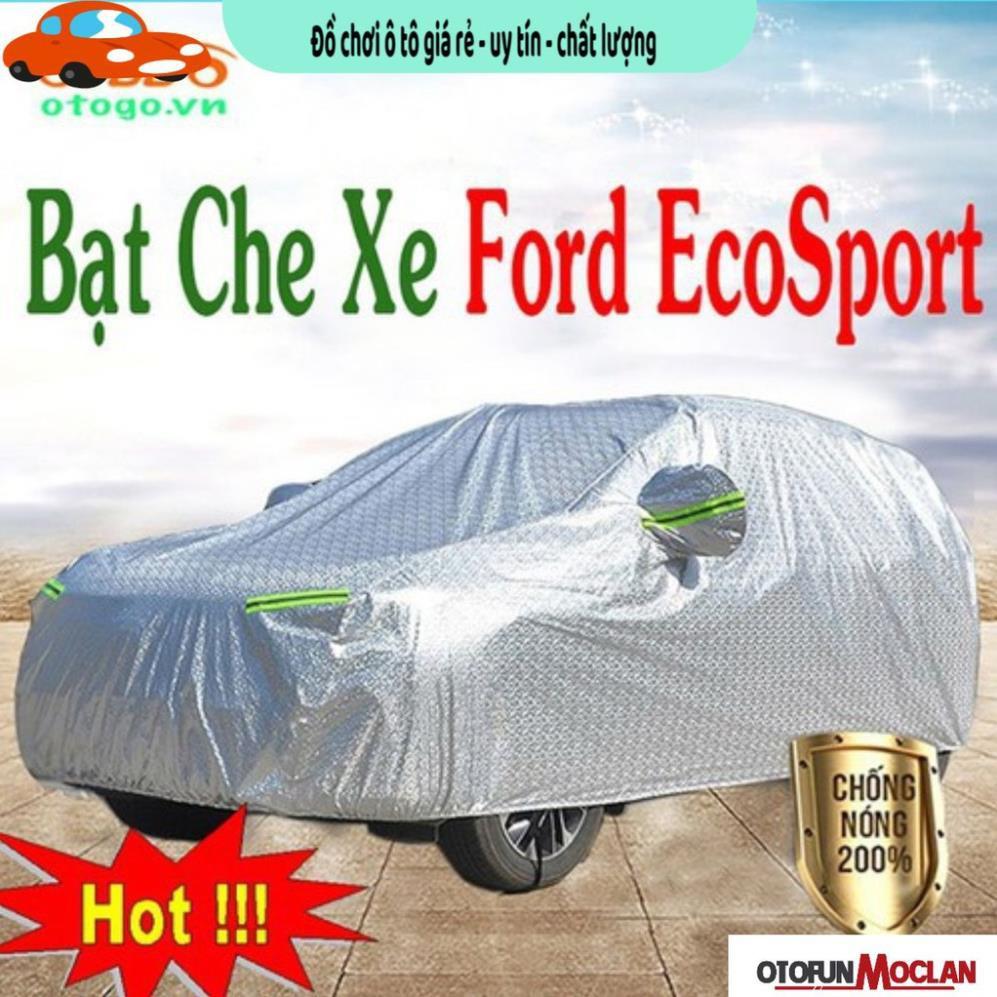 Bạt Che Phủ dành cho Xe ford Ecosport Cao Cấp (bạt 3 lớp Tráng Nhôm, chống xước)