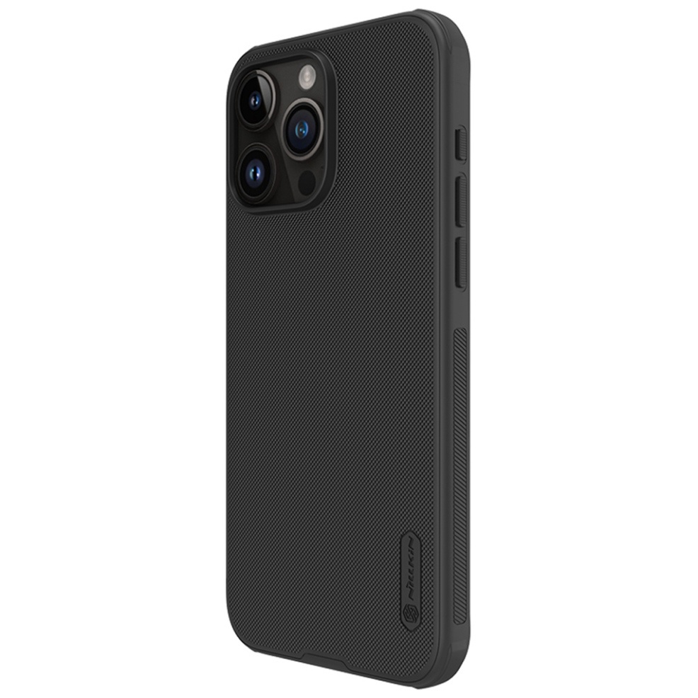 ỐP LƯNG DÀNH CHO ĐIỆN THOẠI IPHONE 15 PRO MAX - 15 PRO NILLKIN NHỰA CỨNG VIỀN DẺO - Super Frosted Shield Pro