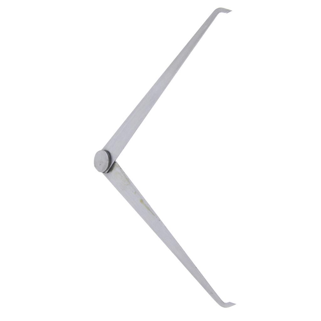 Stainless Steel Firm Joint Inside Caliper - ID Inner Diameter Measuring Tool 20cm/8 inch - Economical