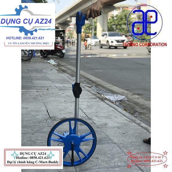 Thước lăn đường đo khoảng cách bằng bánh xe cơ chính hãng C-mart
