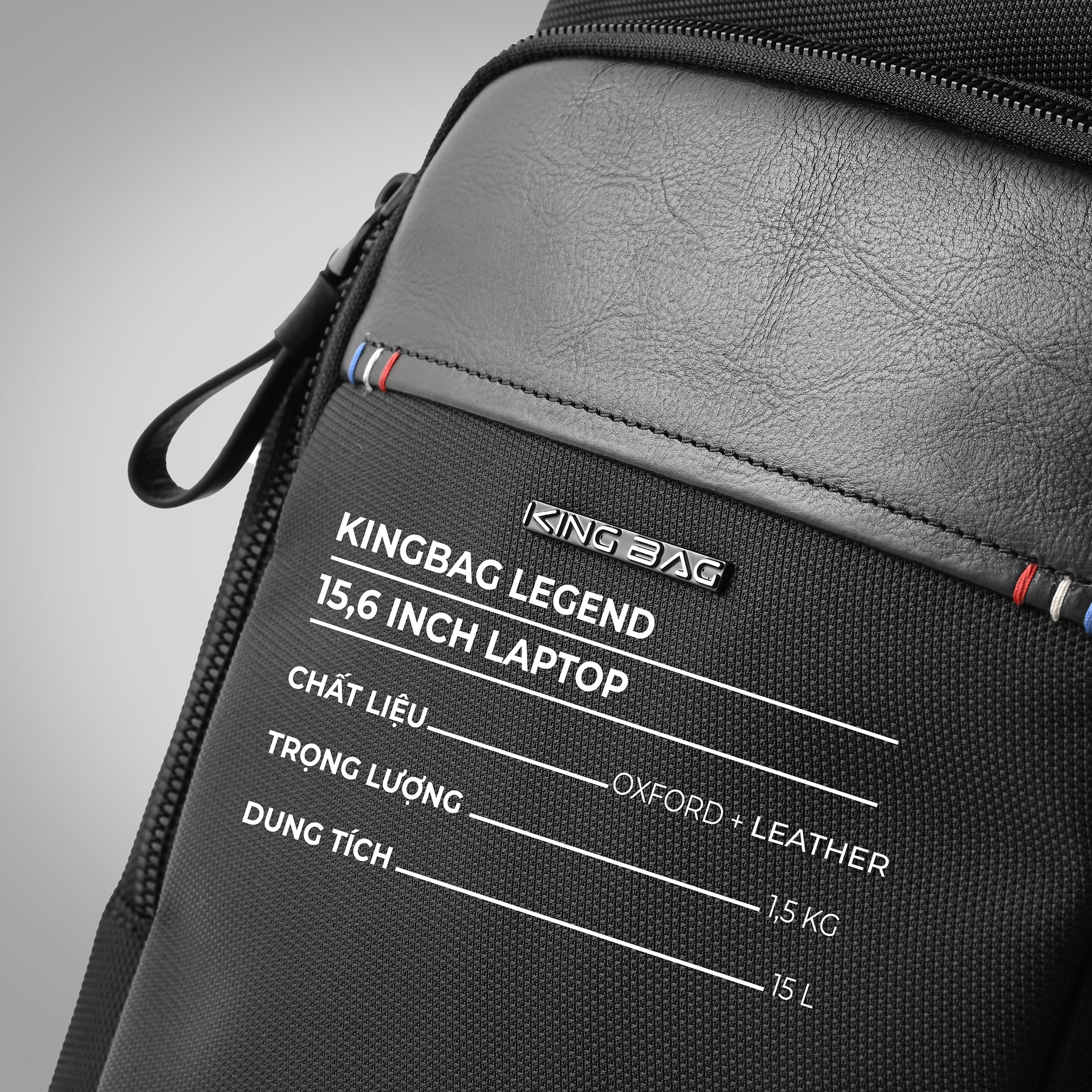 Balo Laptop 15.6 inch KINGBAG LEGEND -Hàng Chính Hãng