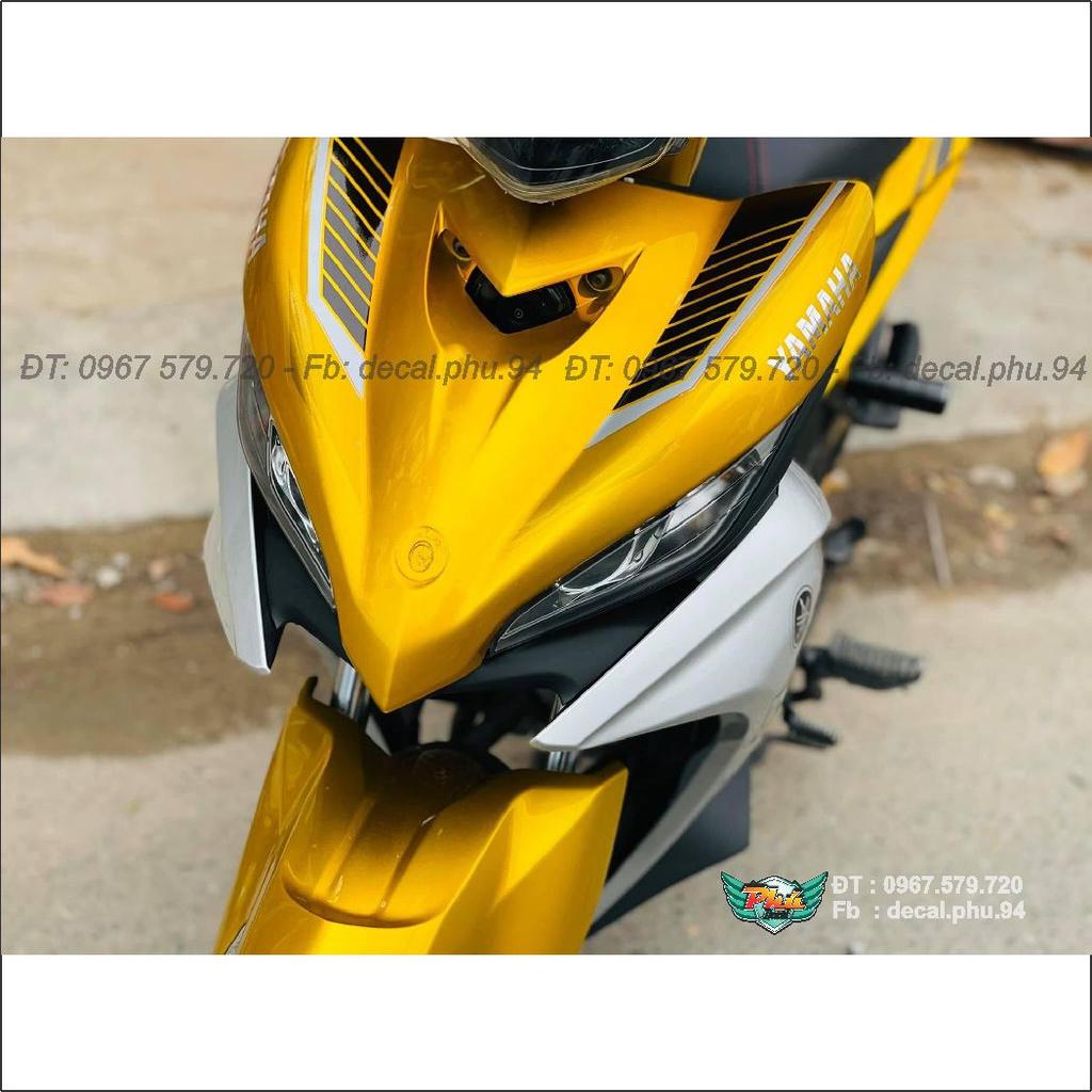 Tem Rời Exciter 135 Mx Vàng bạc Candy