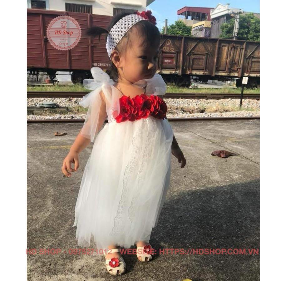 Đầm công chúa cho bé ️️ Đầm công chúa diện tết cho bé yêu