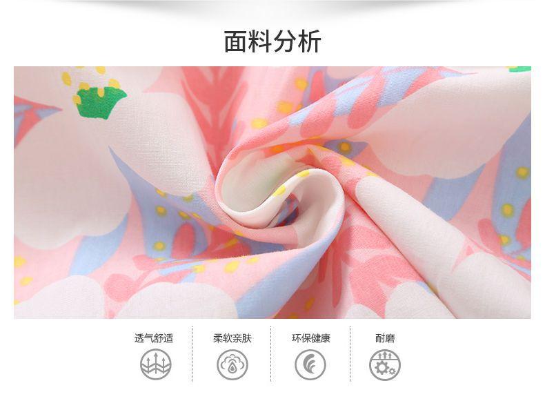 DONGSHOP HOT Cô gái hoa đầm mùa hè trẻ em nhất lưới màu hồng váy cô gái nhỏ công chúa váy túi