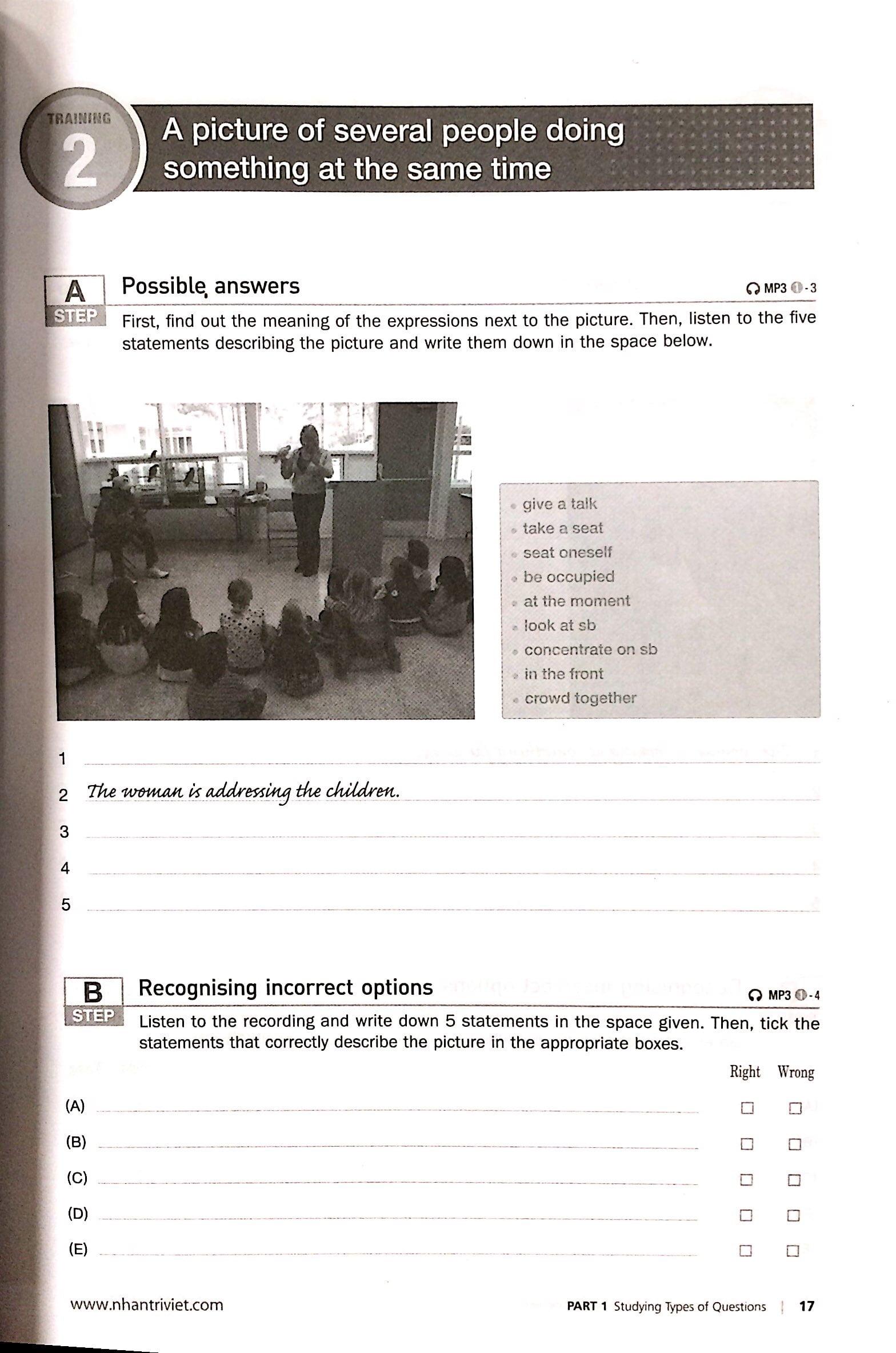 Sách TOEIC Training Listening Comprehension 860 - ảnh 2