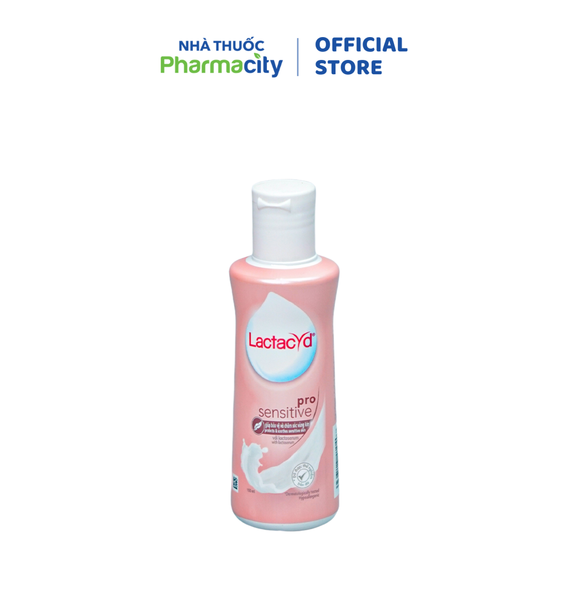 Dung dịch vệ sinh phụ nữ Lactacyd kháng khuẩn và giảm ngứa (150ml)