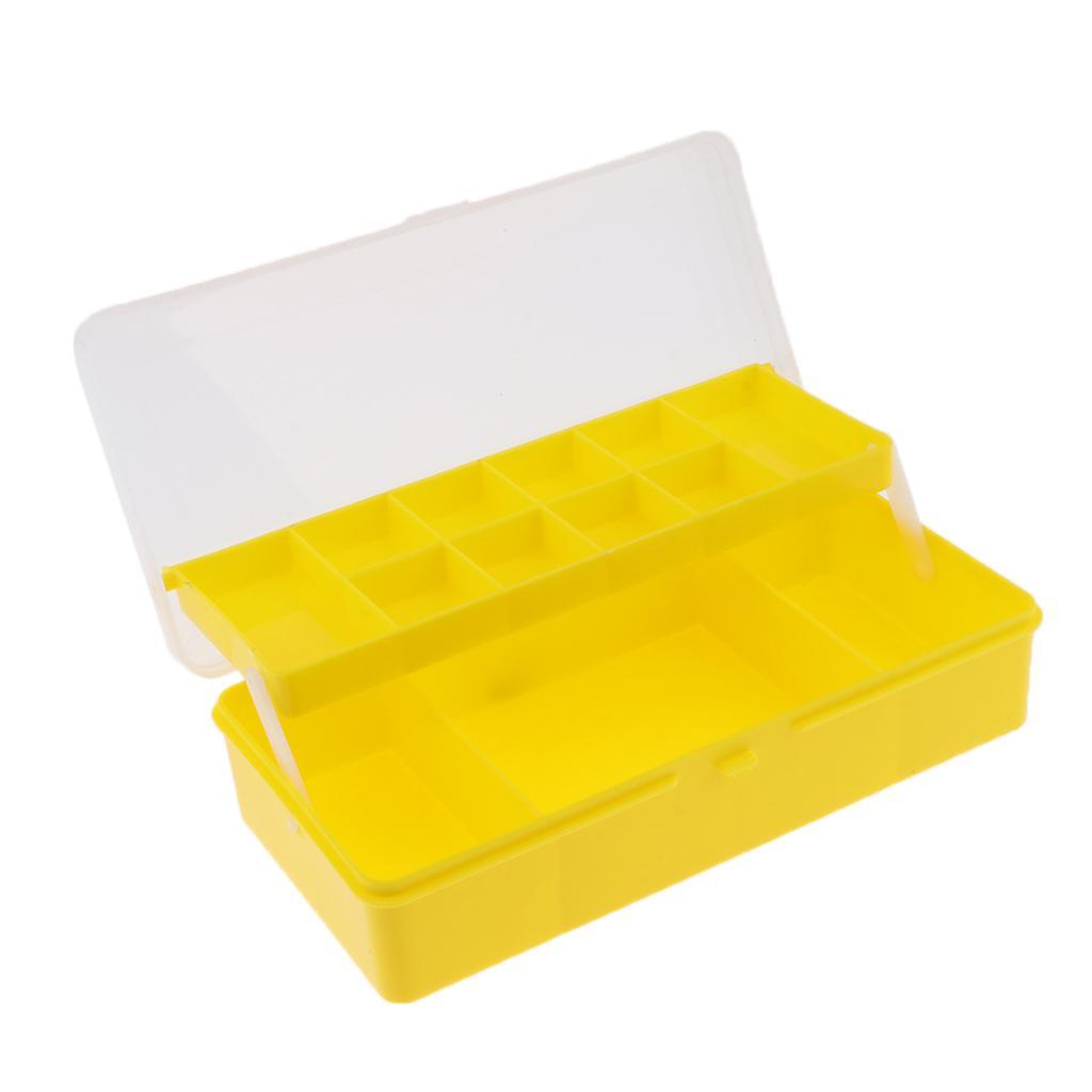 2-Tray Fishing  Box   Storage Container