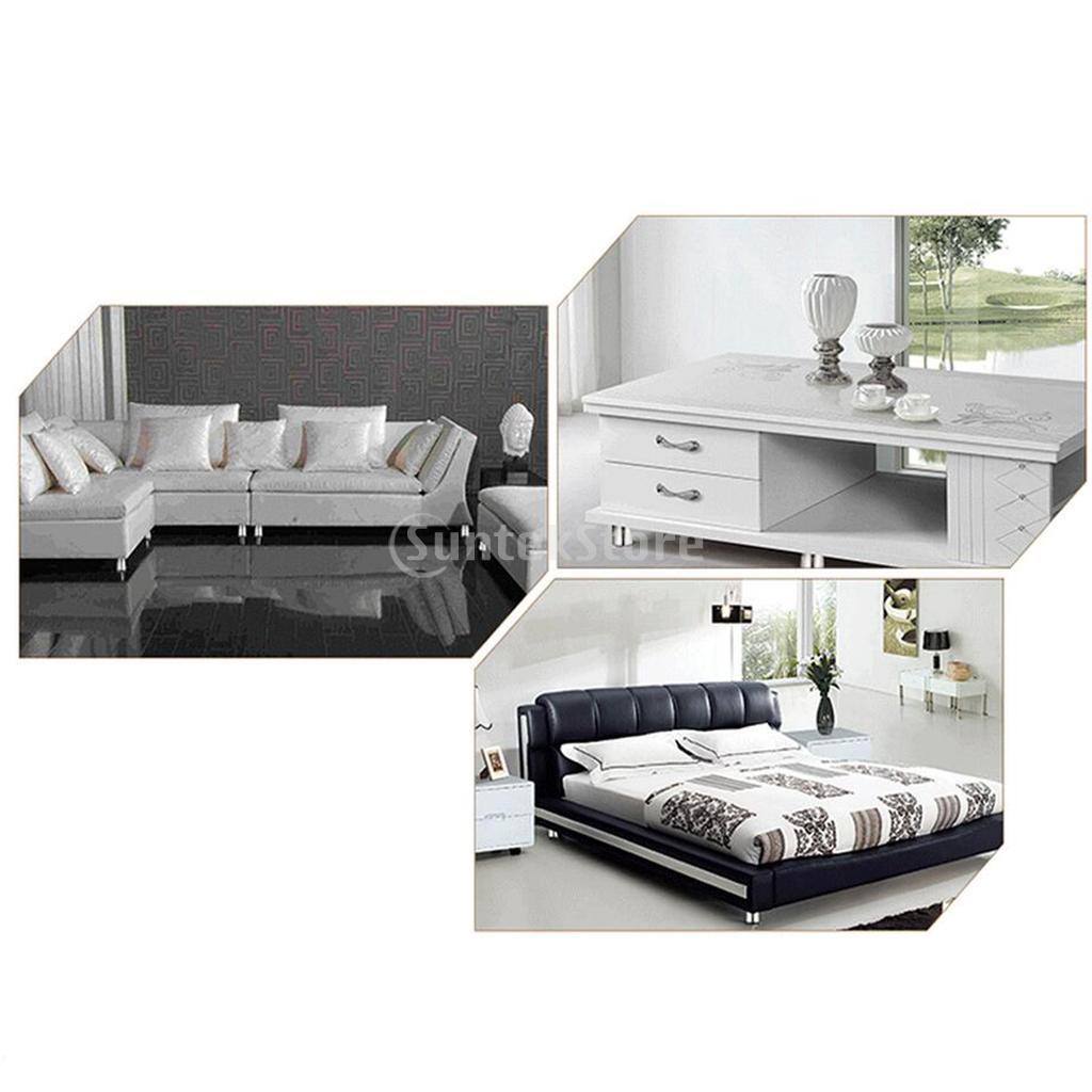 4X Sofa/Ghế/Ottoman Thon Gọn Đồ Chân Giá Đỡ Hoàn Thành 100 Mm