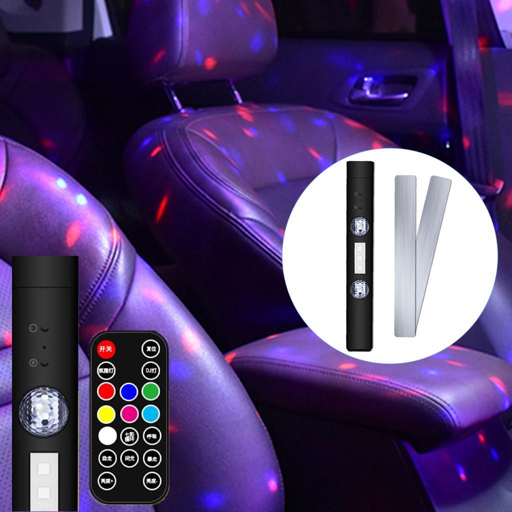 Car Footwell Decor Music Control No Remote Control