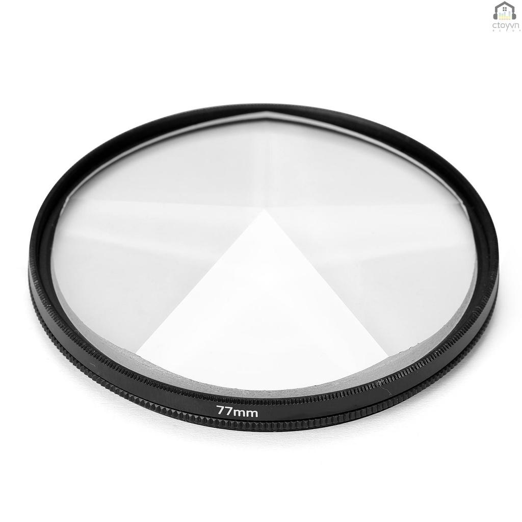 Bộ lọc ánh sáng xanh 77mm chuyên dụng cho máy ảnh