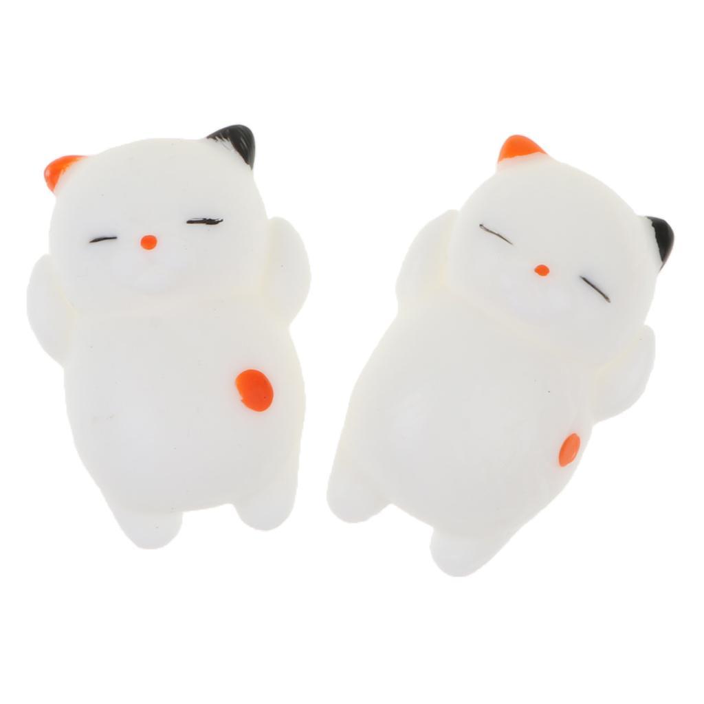 2xSquishies Toy Soft Stress Relief Kids cat