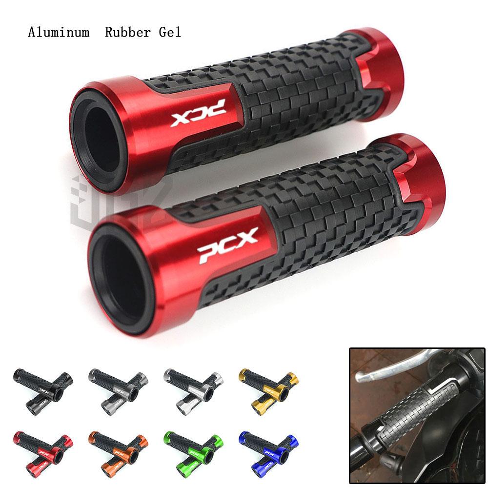 Cặp bọc tay lái xe máy 7/ 8" 22mm bằng sợi carbon cho Honda Pcx150 Pcx125