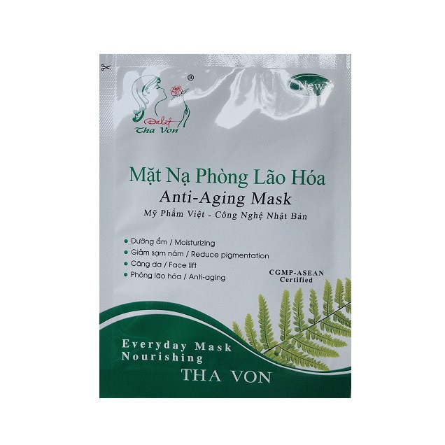 Mặt Nạ Phòng Lão Hóa Anti-Aging Mask Tha Von