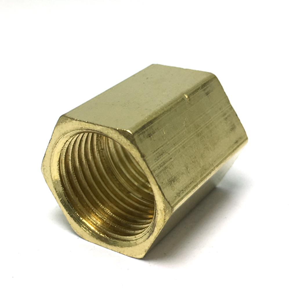 1 PC 1/2 Đôi Nữ Đồng Ren Thẳng Kết Nối Adapter Ống