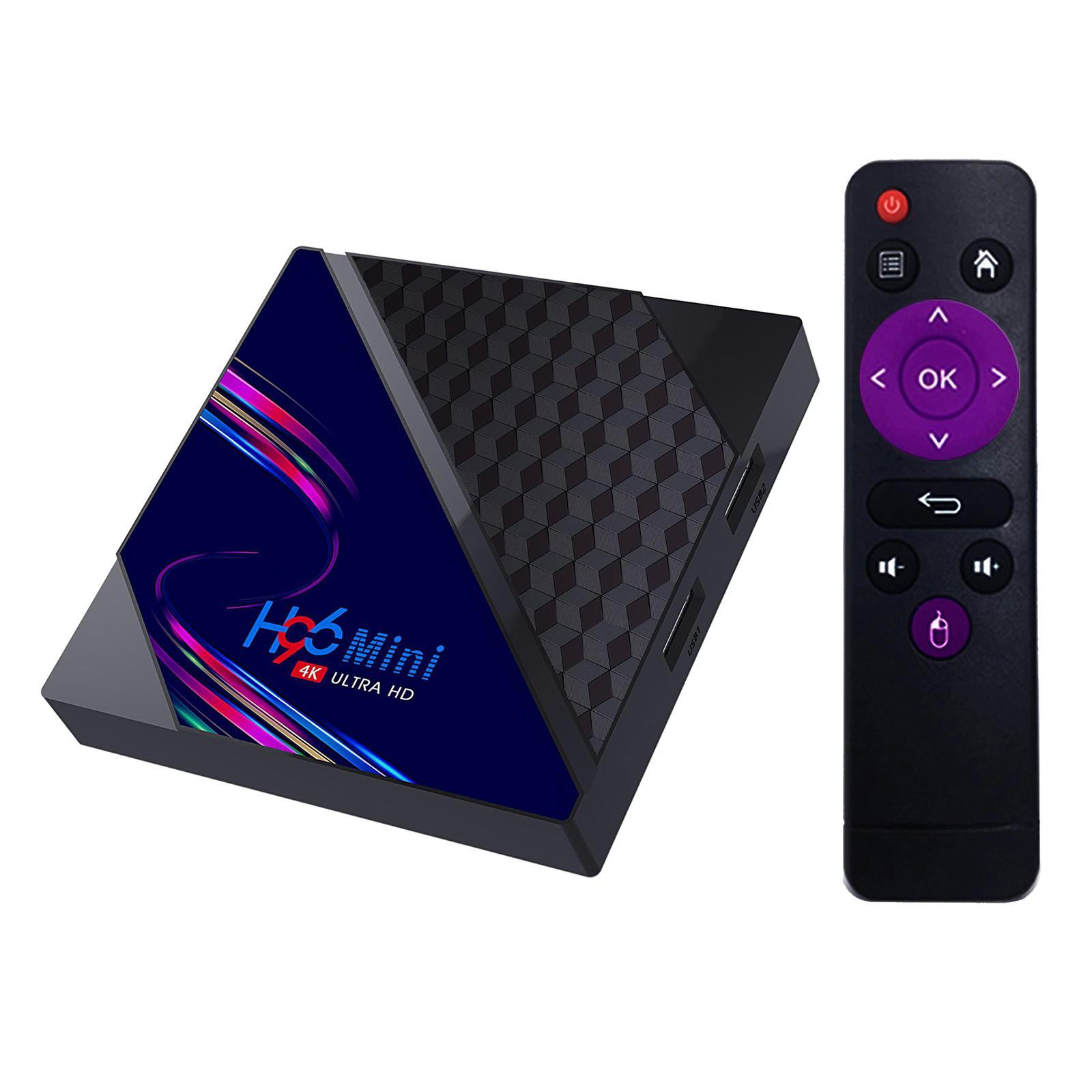 Android 10.0 Smart Box RK3228A Chip 2.4G 5.0G WIFI 3D Smart Player