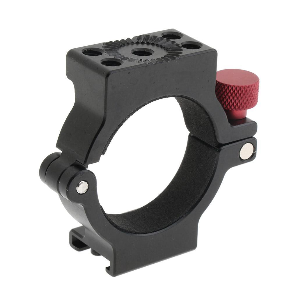Clamp with Cold Shoe for   Smooth-4 Gimbal Stabilizer to Mic