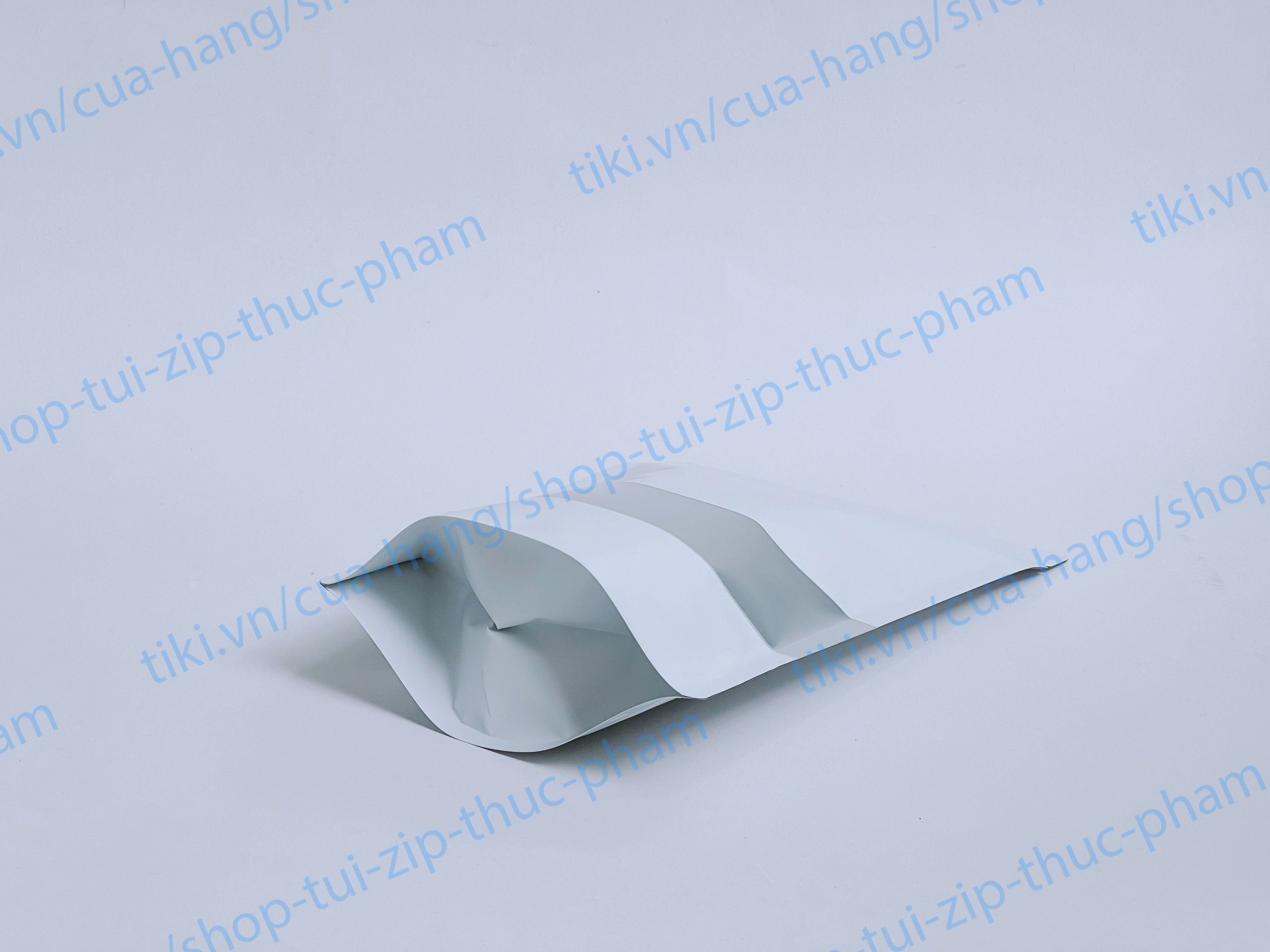 0.5kg túi zip màu trắng sữa có cửa sổ - Túi zip đựng thực phẩm bánh kẹo