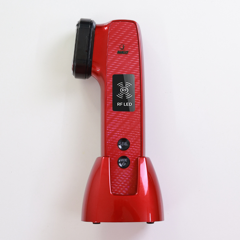 Máy Massage Mặt Và Nâng Cơ Mặt Nikio NK-128 - Công Nghệ Điện Di RF và EMS, Photon Xanh và Đỏ Chườm Nóng Và Lạnh - Hỗ Trợ Đẩy Tinh Chất, Giảm Nếp Nhăn, Tăng Sinh Collagen, Trẻ Hóa Da