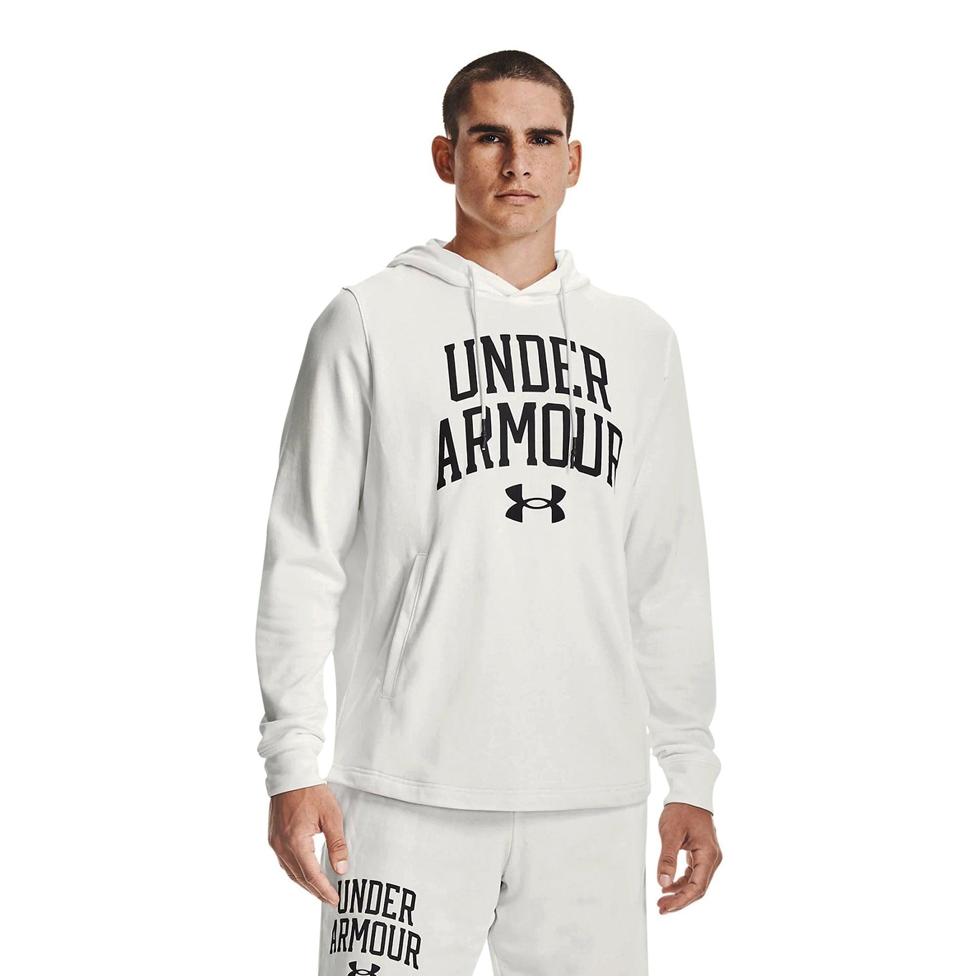 Áo khoác hoodie tay dài có nón thể thao nam Under Armour Rival Terry Collegiate Hd - 1361462-112