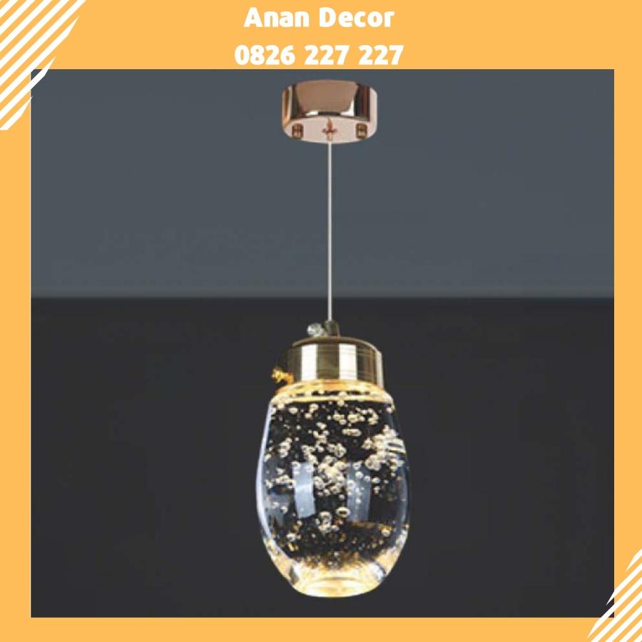 Đèn thả trang trí thuỷ tinh pha lê độc đáo T-6195/1