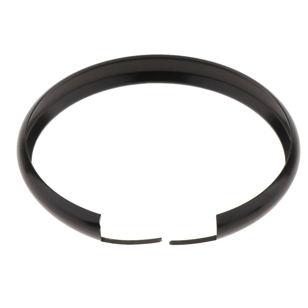 2xAluminum Key Ring Trim Chain For BMW Mini Cooper Clubman Countryman Black