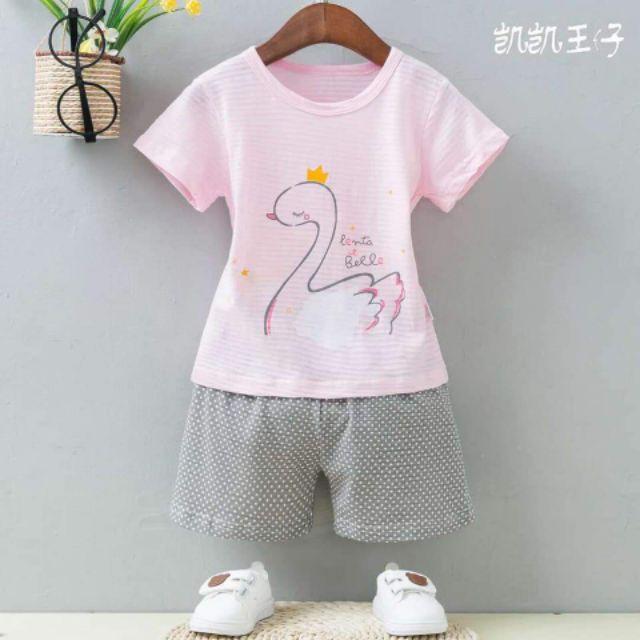 Bộ cotton tre cho bé