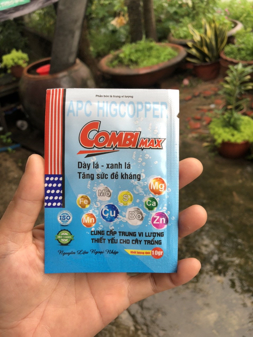 Combo 5 gói Trung vi lượng Combi Max- Giúp dày lá, xanh lá, tăng sức đề kháng, hạn chế sâu bệnh