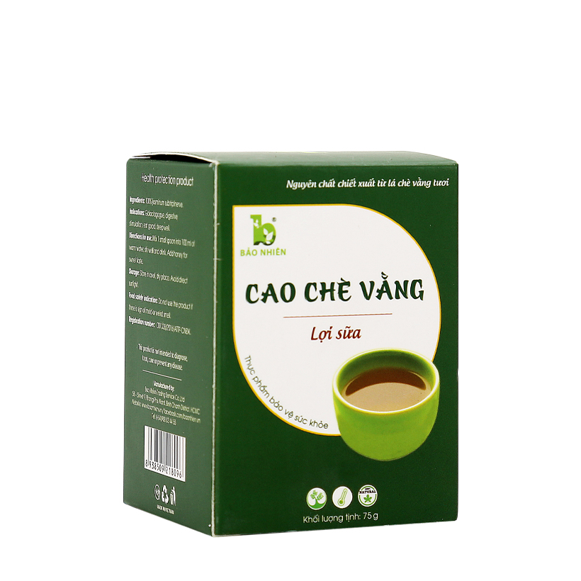 Cao chè vằng lợi sữa Bảo Nhiên (75g)