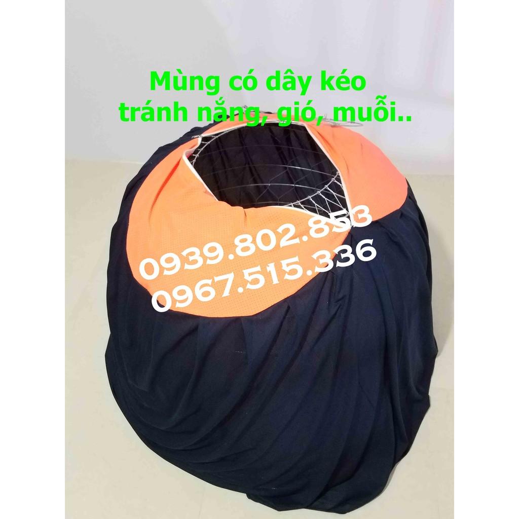 Mùng gà có dây kéo | Màn trùm bội gà có dây kéo | Mùng gà nòi có dây kéo giá rẻ