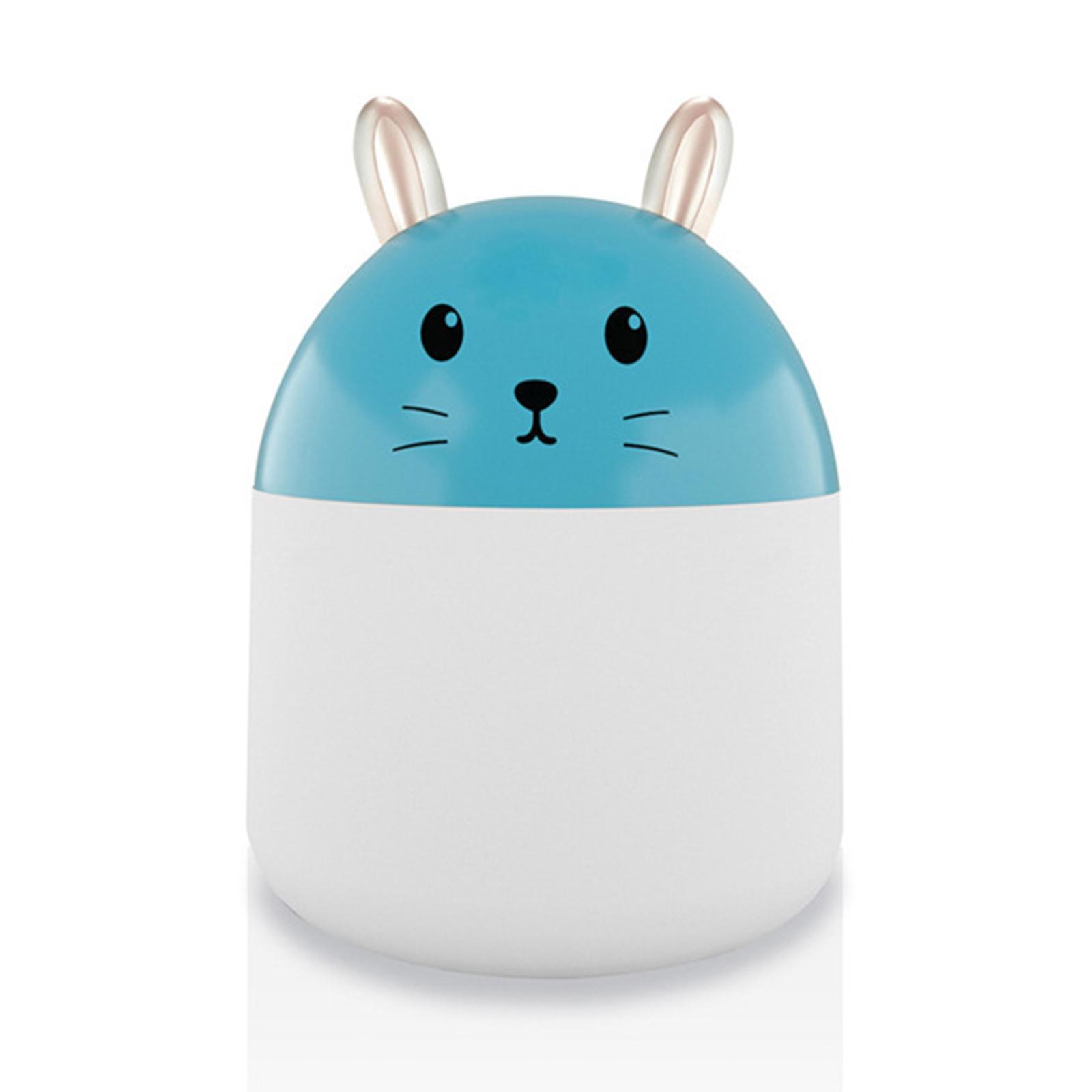 Wireless Humidifier Micro USB W/ 250ml Water Tank w/ Cotton Filter Sticks