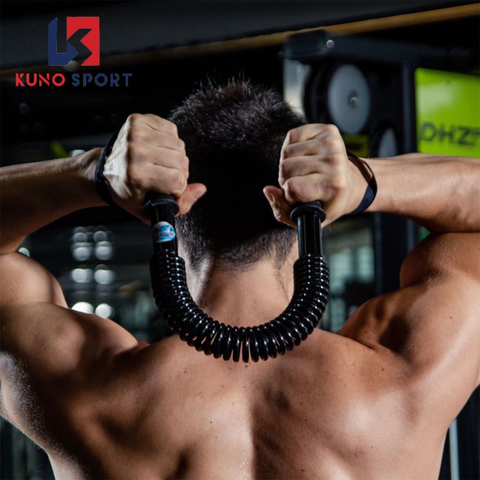 Gậy bẻ tập cơ tay KUNO SPORT lò xo đàn hồi lực từ 20kg đến 60kg