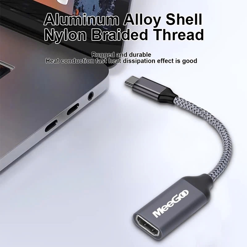 Bộ chuyển thunderbolt 3 usb type c ra hdmi 2.0 4k 60hz Hàng chính hãng - HUB CHUYỂN ĐỔI USB TYPE C
