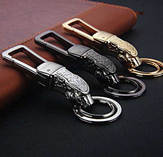 Móc khóa ô tô hình đầu báo Mk173