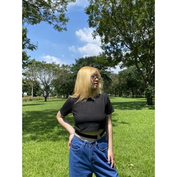 Áo croptop khoen