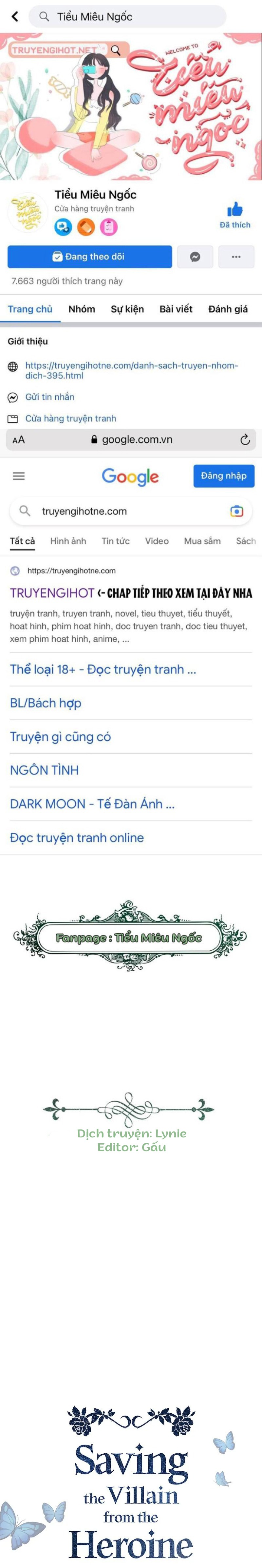tôi sẽ cứu nam phản diện bị nữ chính ruồng bỏ chapter 101 1
